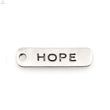 African jewelry cheap custom hope charm jewelry